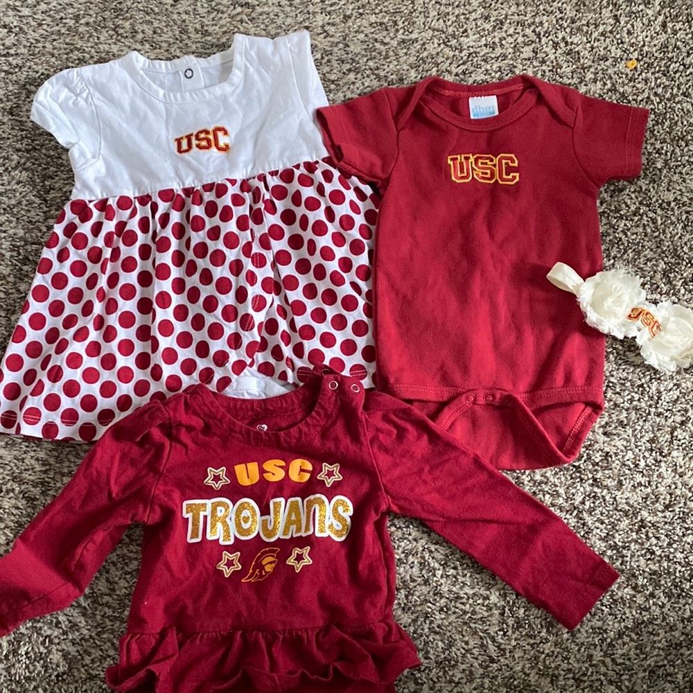 USC baby girl bundle